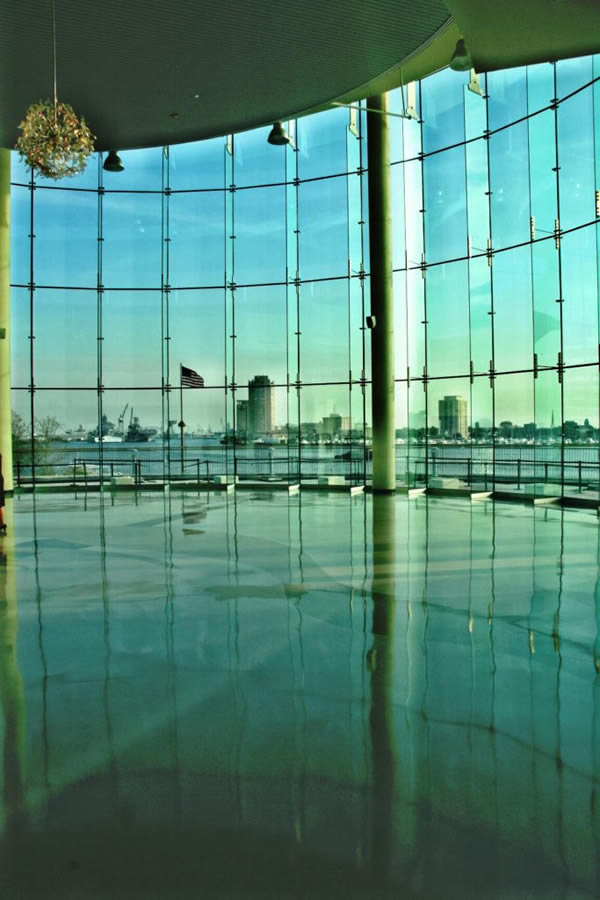 Norfolk Cruise Terminal Lets the Light Shine In with Glass Lobby Enclosure