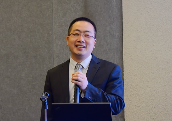 Head of Marketing Dept. of NorthGlass Fan Corporation Zheng Yanjun