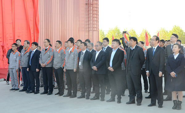 NorthGlass Sinest Ruyang Production Base Held the Production Ceremony