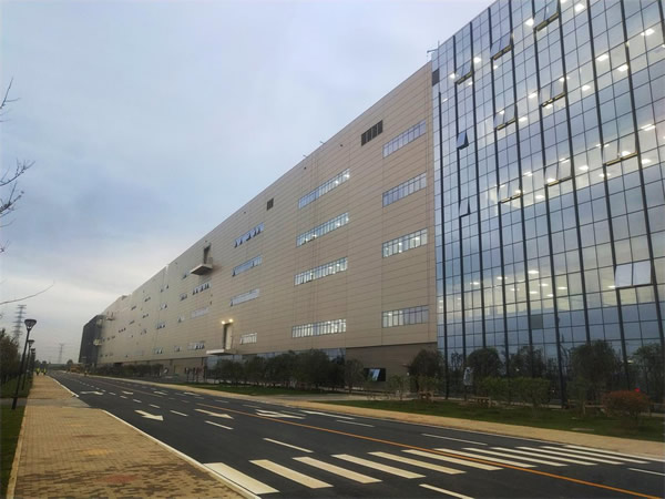 A Corner of BOE Wuhan Factory