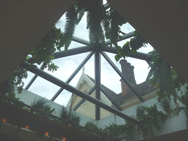 The Oaksmere Hotel, Suffolk (Pyramid in restaurant)