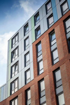 Profile 22 Flush Tilt and Turn Windows deliver glazing solution for new build student accommodation