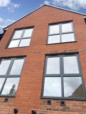 Profile 22 Optima Flush Casement Windows specified for high quality housing development