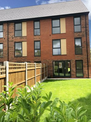 Profile 22 Optima Flush Casement Windows specified for high quality housing development