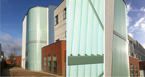 Glazed Profilit™ Stairwell For Colchester Health Care