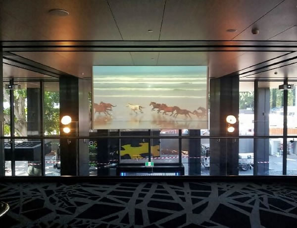 SwitchGlass Projection Screens, Pullman Hotel, Mascot Sydney