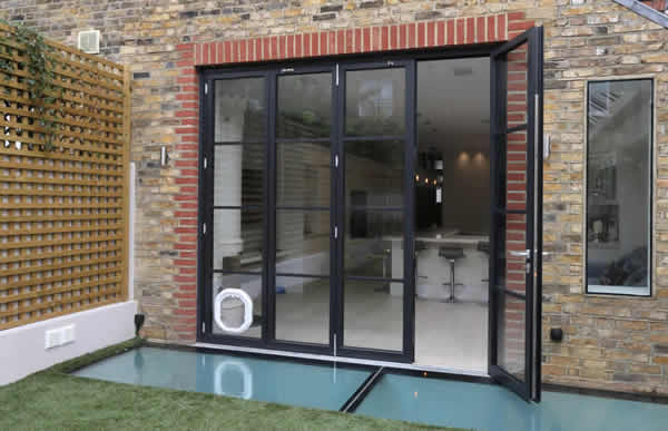   Quarrendon Street,  Basement Extension Using Mondrian Internal Doors