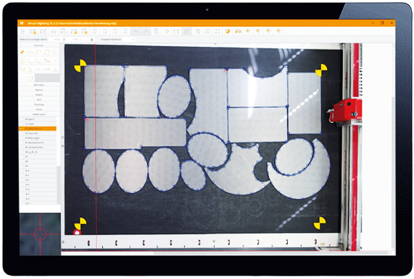 FRANZ GYSI AG uses VirtualDigitizing directly at the cutting table 