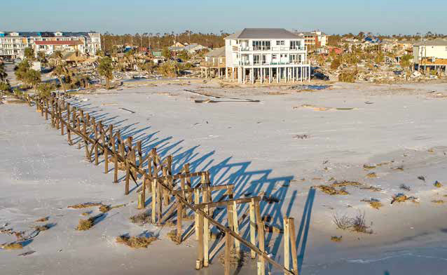 Mexico Beach was a scene of devastation. Image © Bill Fauth, Mexico Beach, FL, USA