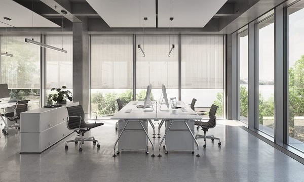 Picture credits: Schüco International KG With Schüco CSB sun shading, the user retains the link to the outside world.