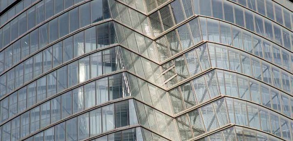 More than 200,000 square metres of SentryGlas® interlayer is used in the double skin glass facades.