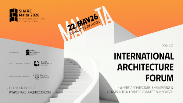 SHARE Malta 2026 International Architecture Forum: Sustainability, Heritage and Coastal Urbanism