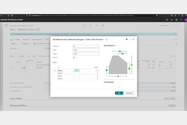 Comprehensive networking and digitalisation promises additional starting points such as an optimised order process that takes place directly in the ERP or is networked with the customer and imported with a plausibility check and without errors. If required, the back office can subsequently approve the orders.