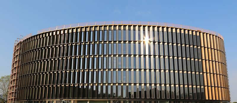 a2-solar designs solar modules for one of Europe's largest solar glass facades