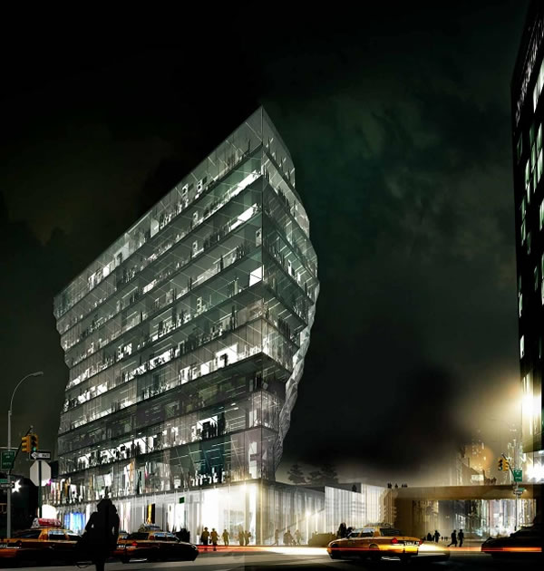 Solar Carve Tower / Studio Gang Architects