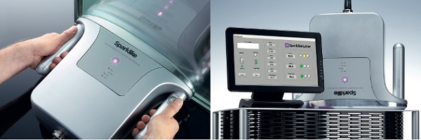 Sparklike Laser™ devices for non-destructive insulating glass gas fill analysis