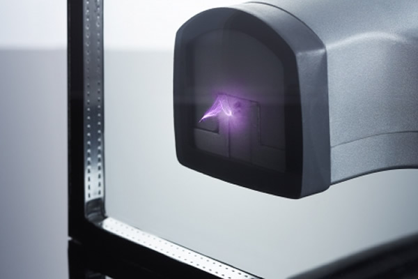 non-invasive device measuring ionized gas emission spectrum