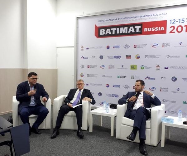 Opora Rossii held an extended meeting of the construction committee at Batimat Russia 2019