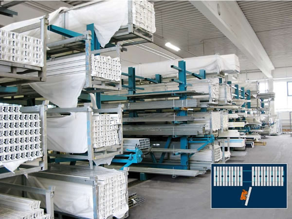 Image 2: With the space-saving long goods storage systems from HEGLA, you increase your storage capacity in the same space, create a clear overview, and improve warehouse processes.