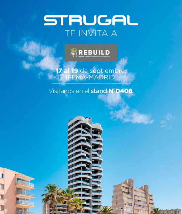 STRUGAL will participate as an exhibitor in Rebuild 2019