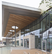 Glasshus supplies Technal MX structural glazing for Sunderland College Contract