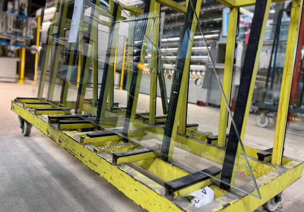 Fig. 6: Everything that deviates from the rectangular shape is manufactured with one of the two systron proHD water jet centres.
