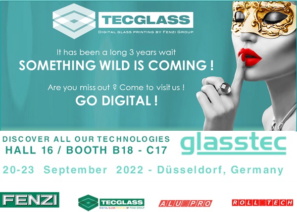 Tecglass Attends Glasstec 2022 - Something Wild is Coming!