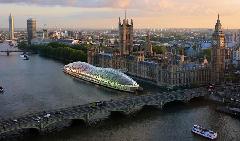 Gensler Unveils Radical Concept for Temporary UK Parliament