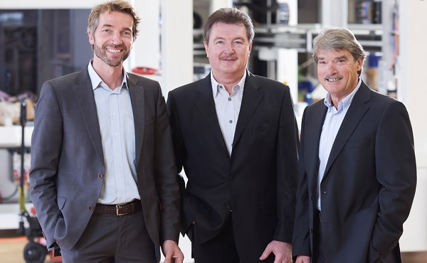 The founders of M10 Industries AG: Gregor Reddemann, Günter Schneidereit, Reinhard Willi © M10 Industries AG