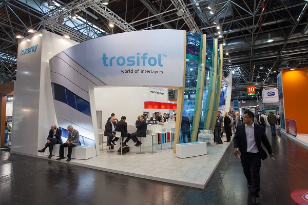 Trosifol® stand at “glasstec 2016” in Düsseldorf