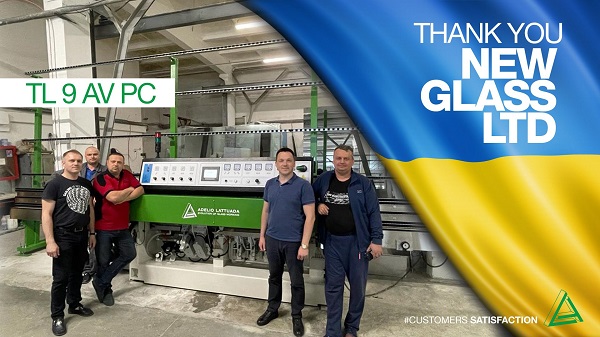 Ukrainian glass manufacturer invests in Adelio Lattuada machinery