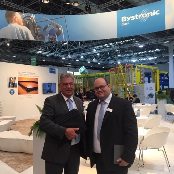 Very successful show for Bystronic glass and HEGLA teams at glasstec 2018