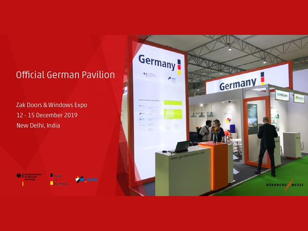 Official German Pavilion at ZAK Doors & Windows Expo