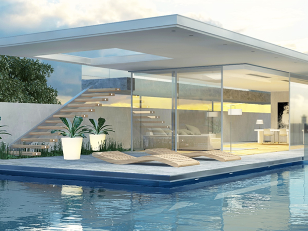 Sunview Patio Doors' Leggera – an Innovative Magnetic Levitation Glass Wall System