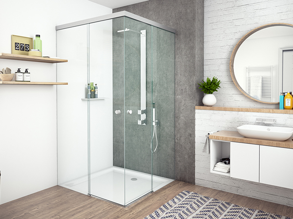 New shower door complements MasterTrack® sliding door series