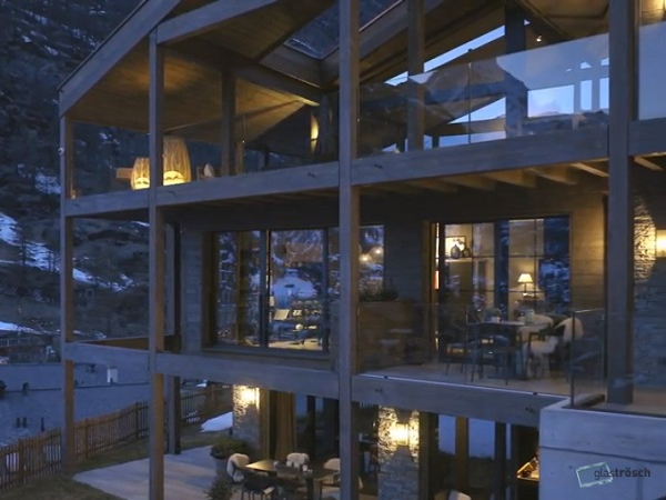 Energy-efficient & aesthetic building with glass from Glas Trösch - Reference Chalet Zermatt - Vimarsana News