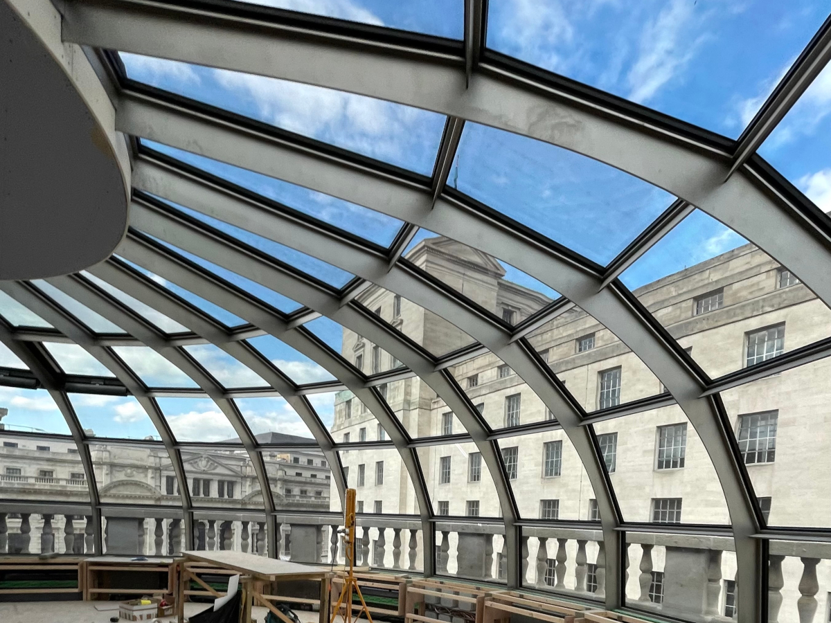 RUSI dome with Eyrise solar shading glass