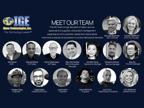Introducing the IGE Glass Technologies Team
