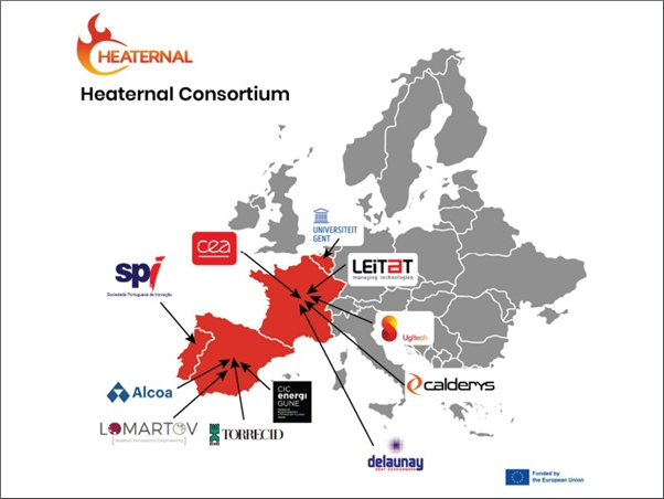 Calderys Drives Innovation in HEATERNAL Energy Storage Project