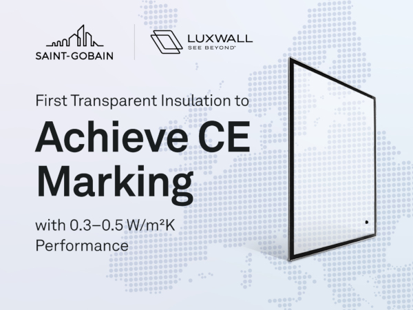 Saint-Gobain Glass: INSIO® vacuum glazing has obtained voluntary CE marking