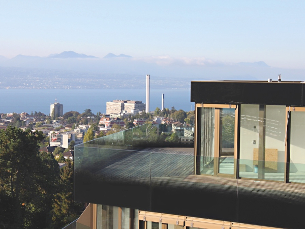 Glas Trösch’s All-Glass Balustrades Elevate Panoramic Living in Lausanne Project