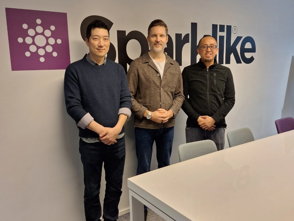 From left to right: Mike Choi, Atte Kuusisto, and Amir Johari