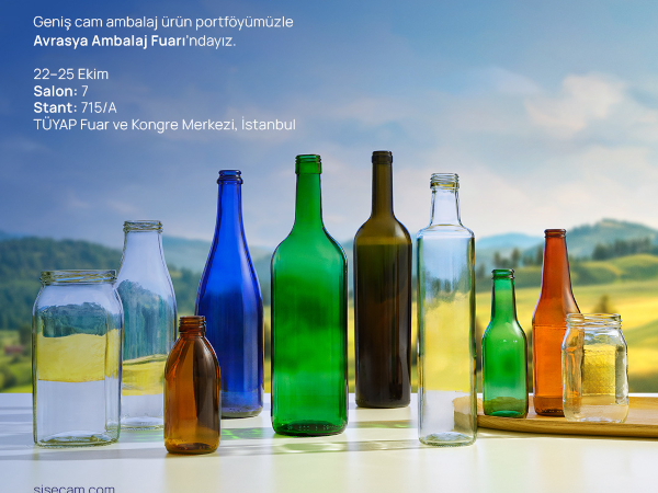 Şişecam Participates in Eurasia Packaging Istanbul Fair 2025