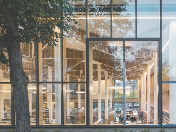 Roxbury Branch of the Boston Public Library Renovation; Anton Grassl Photography