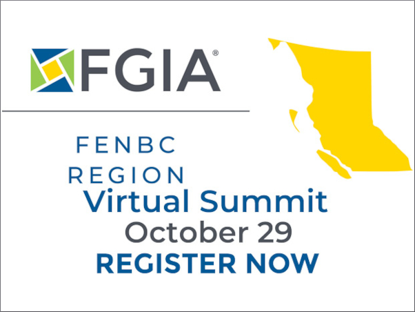 Registration Now Open for FGIA FENBC Region Virtual Summit, October 29