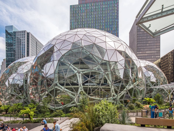 The most popular Vitro project of 2025: Amazon Spheres (Photography: Tom Kessler) 
