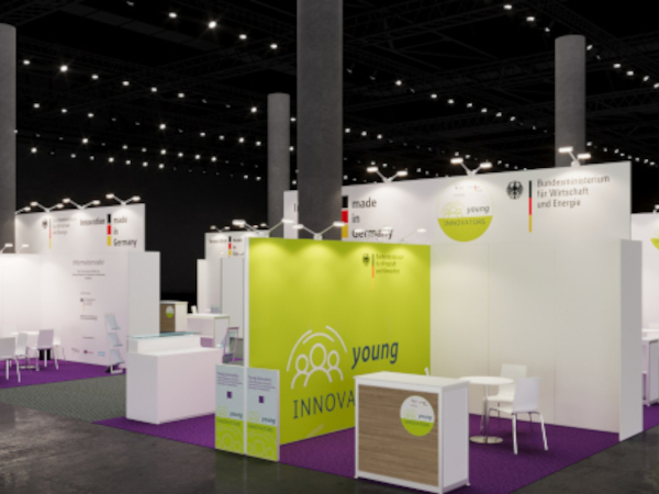BMWE – Joint stand; Photo: Messe Düsseldorf