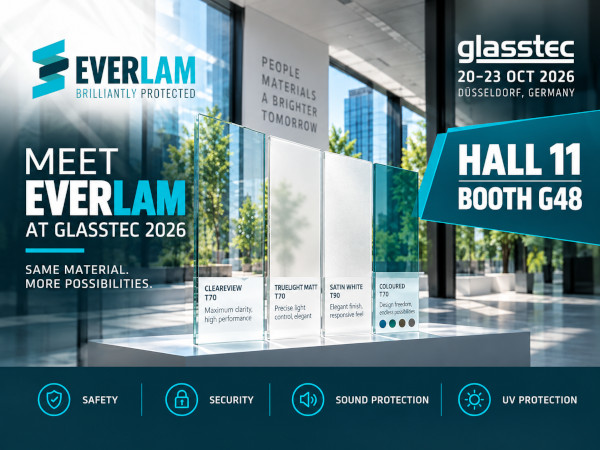 EVERLAM to Showcase Latest Developments at glasstec 2026