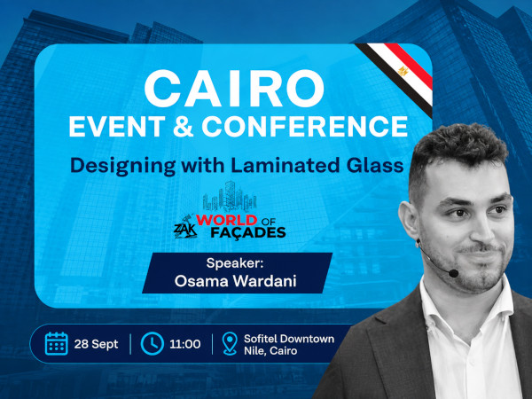 Kuraray to Present “Designing With Laminated Glass” at Zak World of Façades Egypt