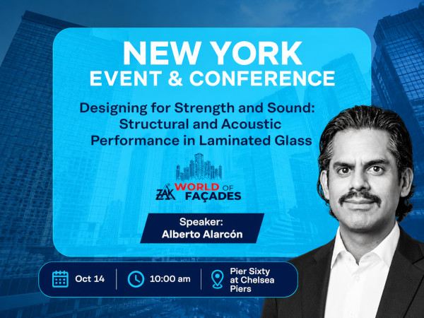 Kuraray to Present on Structural and Acoustic Performance in Laminated Glass at Zak World of Façades USA 2026